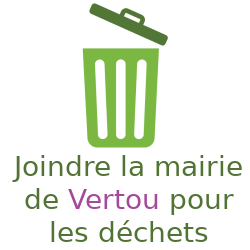 Contacter la mairie de Vertou au sujet des déchets