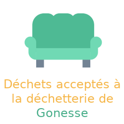 Déchets acceptés à la déchetterie de Gonesse