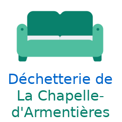 Meuble pour la déchetterie de La Chapelle-d'Armentières