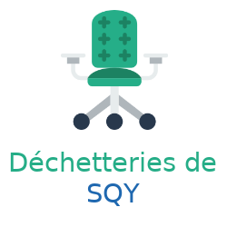 Meuble pour une déchetterie de l'agglomération de SQY