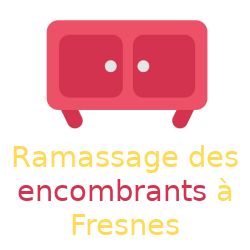 Meuble pour les encombrants de Fresnes
