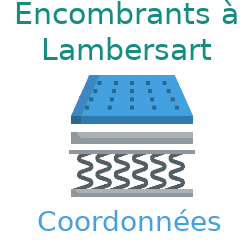 Matelas pour les encombrants de Lambersart