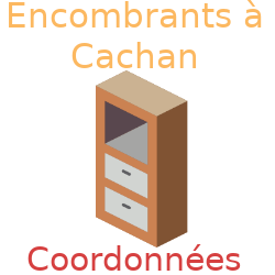 Meuble destiné aux encombrants à Cachan