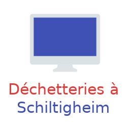 écran destiné à une déchetterie