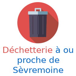 Déchetteries à ou proche de Sèvremoine