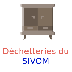 Meuble pour une déchetterie du SIVOM