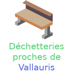 Meuble pour déchetteries à Vallauris