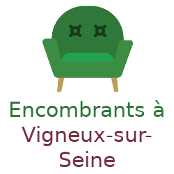 Fauteuil pour les encombrants de Vigneux-sur-Seine