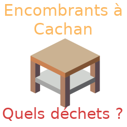 Encombrant accepté par le service des encombrants de Cachan